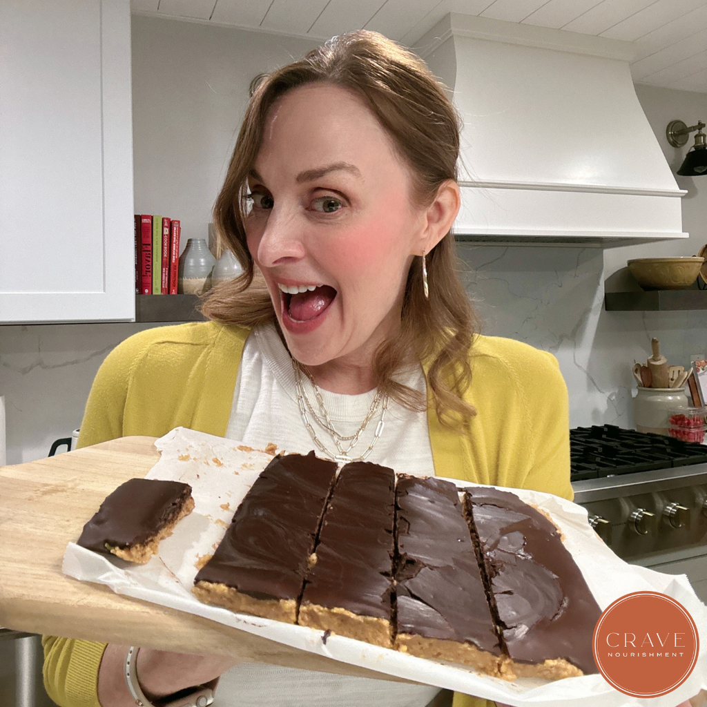I also prioritize having some healthier treats on hand for those moments when I really want "a little something" but don't want to compromise my health goals.