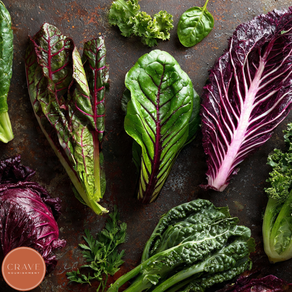 Many of the foods that support circulation also happen to fit well into a lower-histamine approach. Some examples include leafy greens and lettuce. 