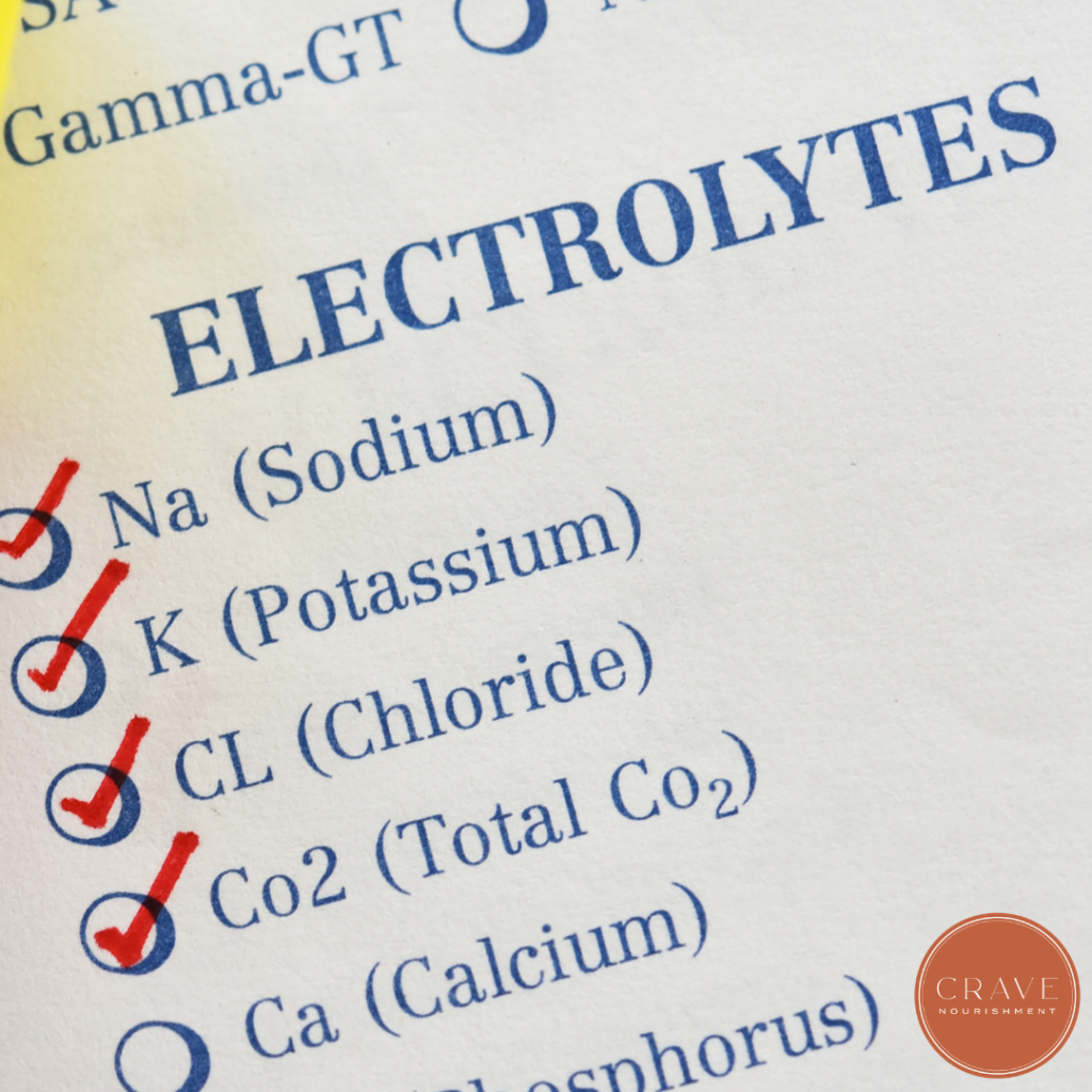 Electrolytes are minerals that carry an electrical charge when dissolved in fluid. They help regulate many essential functions throughout your body.