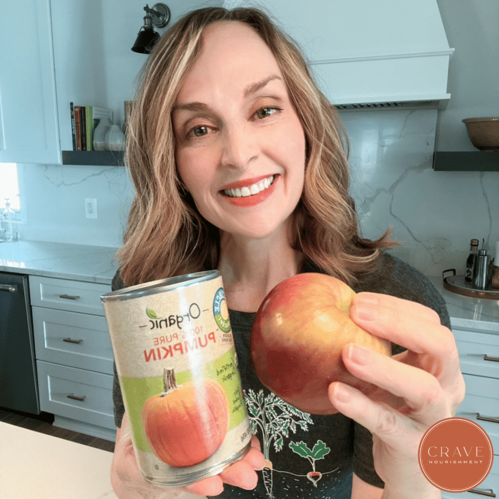 And remember, there are also plenty of ways to make your favorite fall foods more nourishing. You can experiment with recipes that incorporate more protein, fiber, vegetables, and whole-food ingredients while still giving you those cozy fall flavors you love.